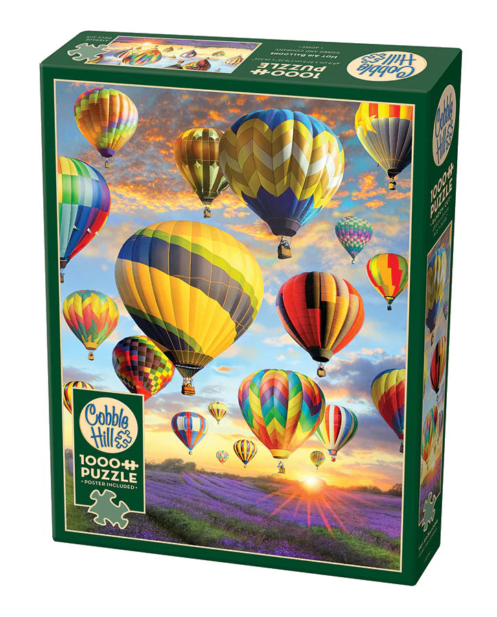 COBBLE HILL Hot Air Balloons | 1000 Piece