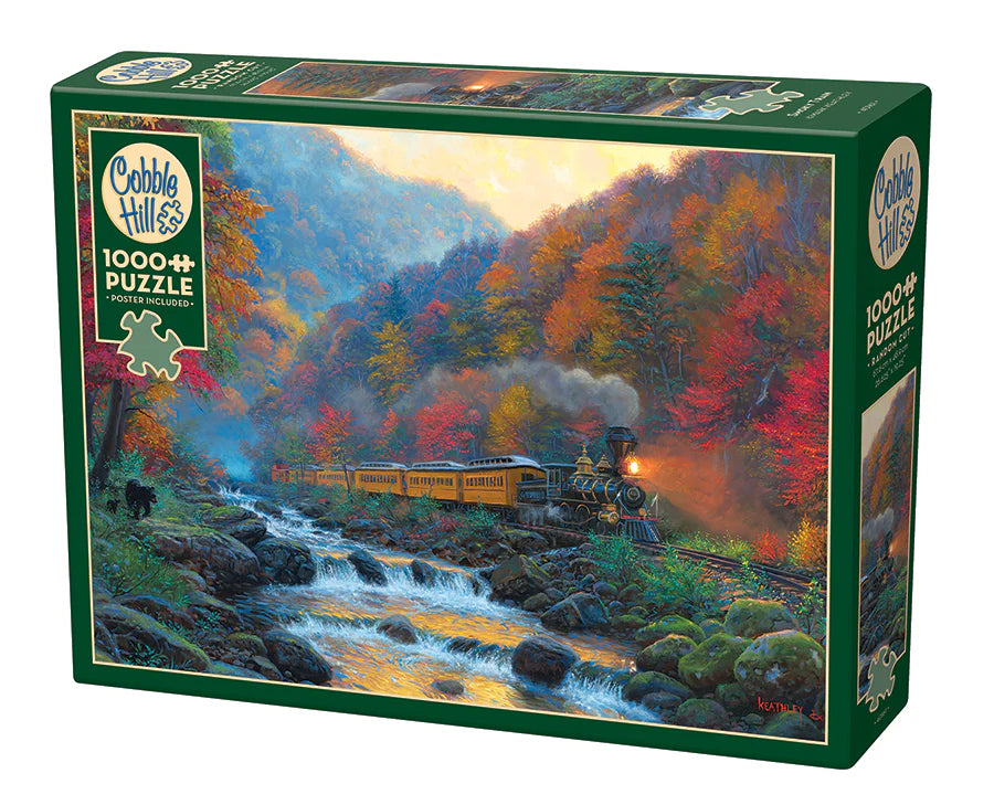 COBBLE HILL Smoky Train | 1000 Piece