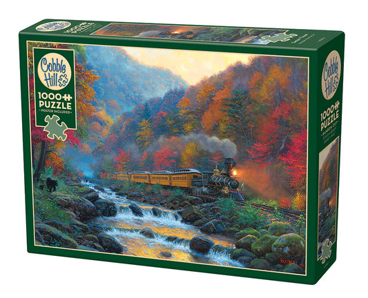 COBBLE HILL Smoky Train | 1000 Piece