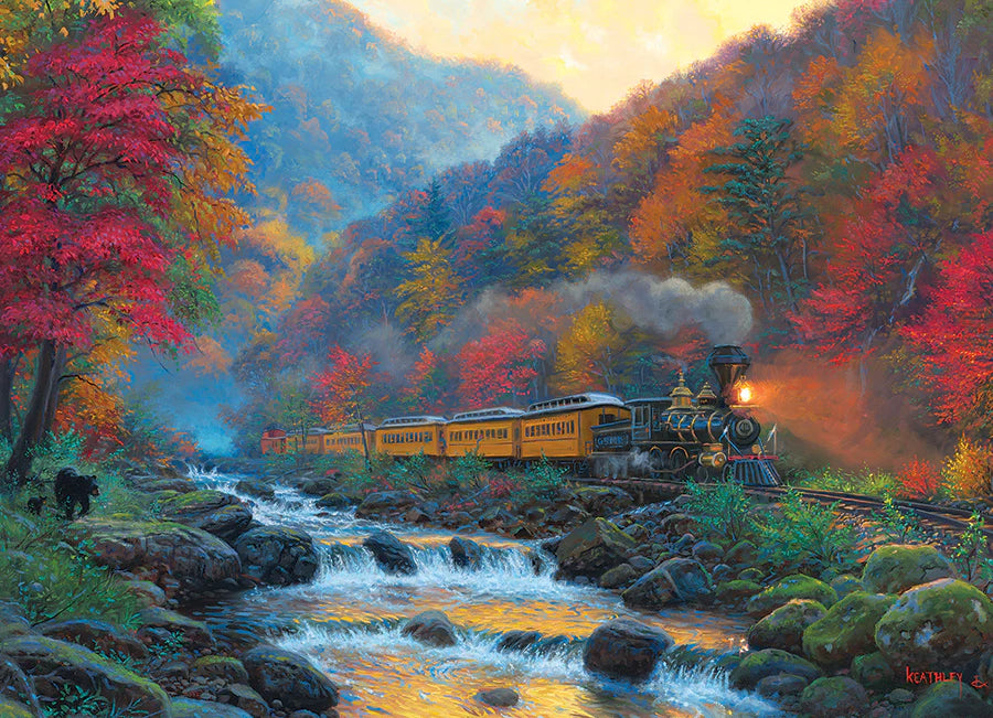 COBBLE HILL Smoky Train | 1000 Piece
