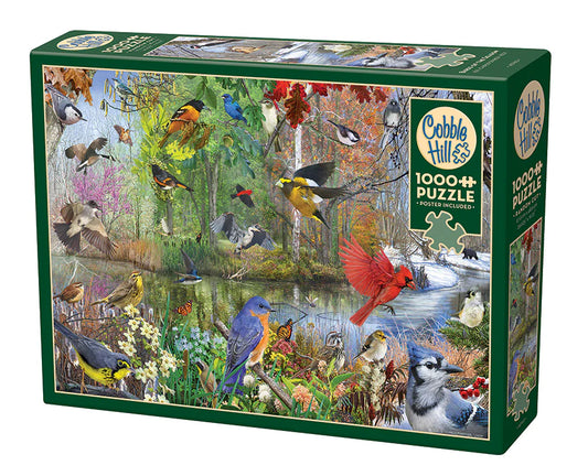COBBLE HILL Birds of the Season | 1000 Piece
