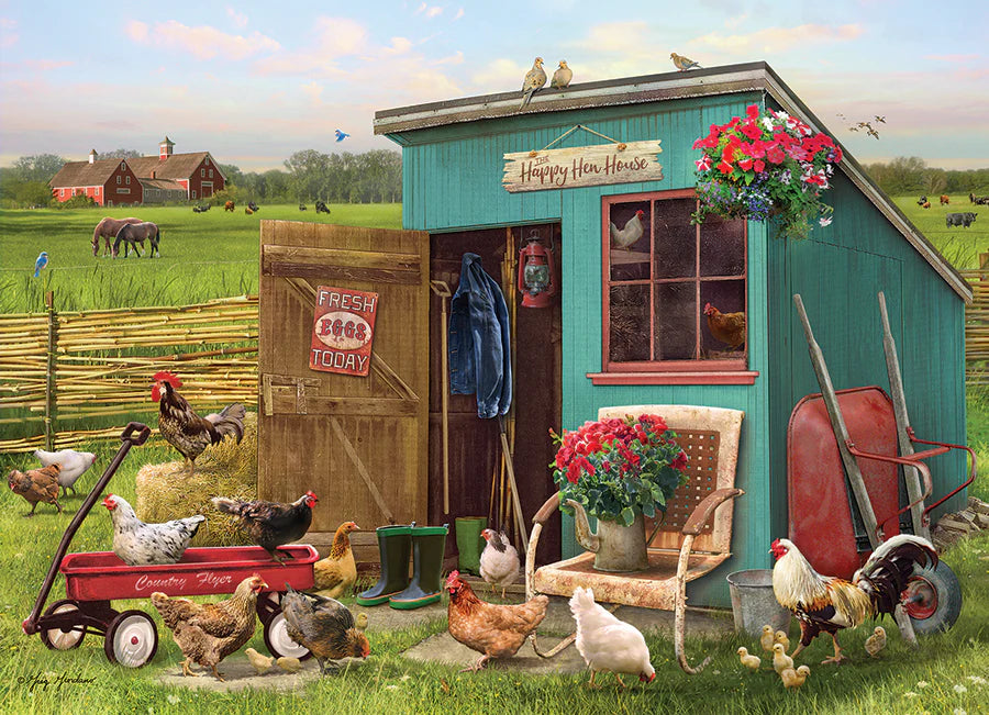 COBBLE HILL The Happy Hen House | 1000 Piece