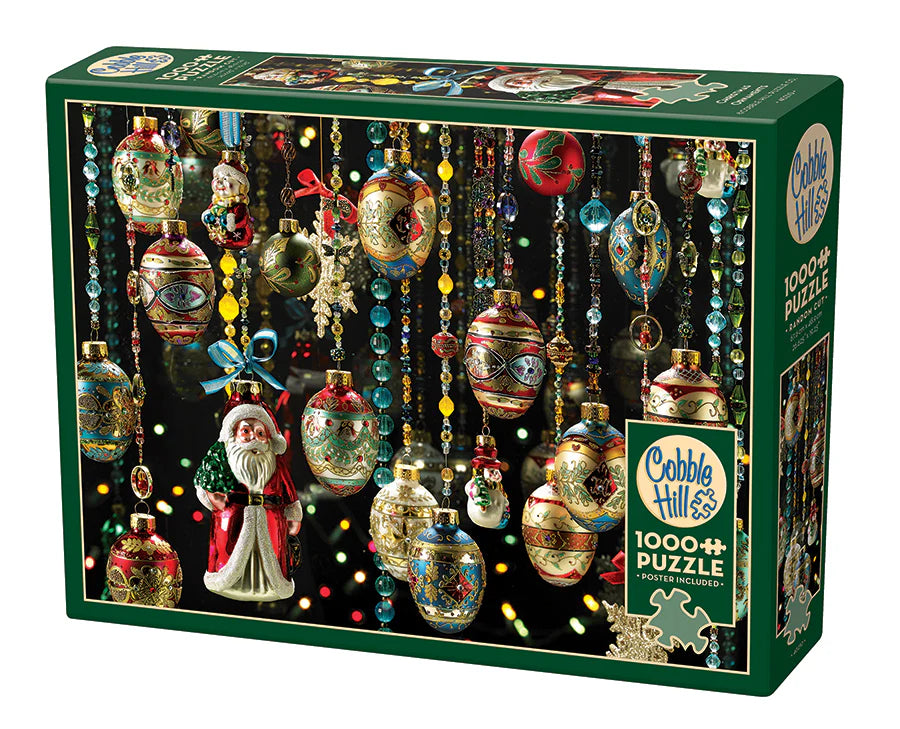 COBBLE HILL Christmas Ornaments | 1000 Piece