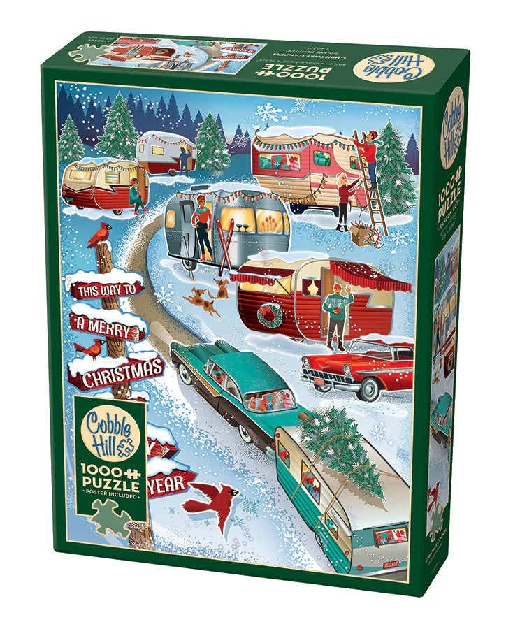COBBLE HILL Christmas Campers | 1000 Piece