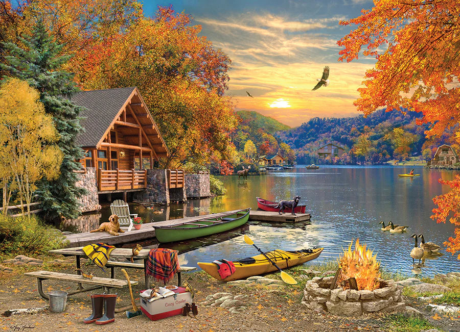 COBBLE HILL Lakeside Retreat | 1000 Piece