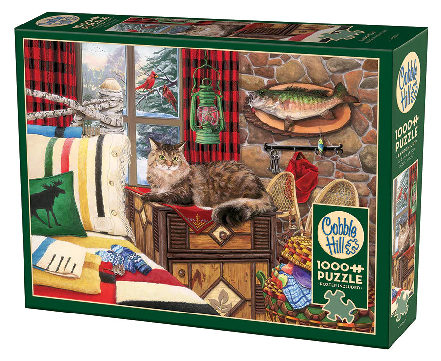 COBBLE HILL Lodge Cat | 1000 Piece