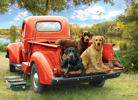 COBBLE HILL Fishing Friends | 1000 Piece
