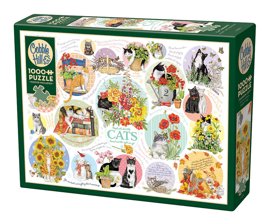 COBBLE HILL Cat Thoughts | 1000 Piece