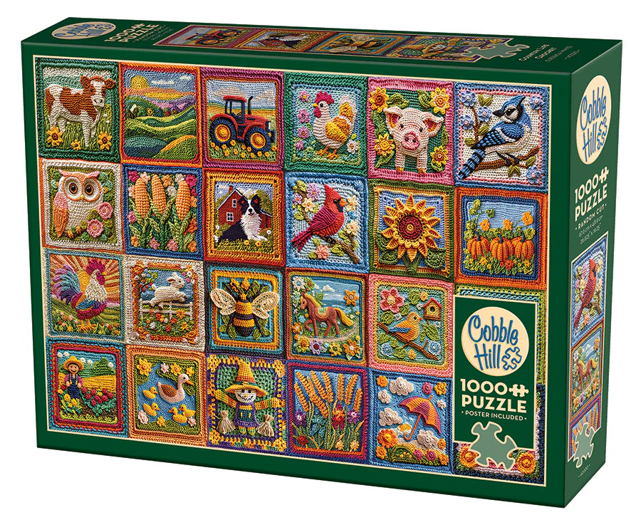 COBBLE HILL Country Life Crochet | 1000 Piece