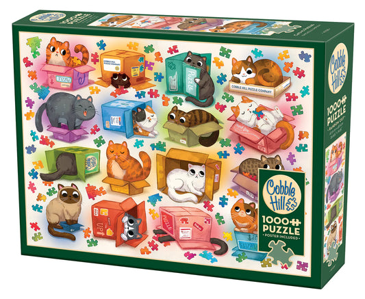 COBBLE HILL Cats vs. Puzzles |1000 Piece