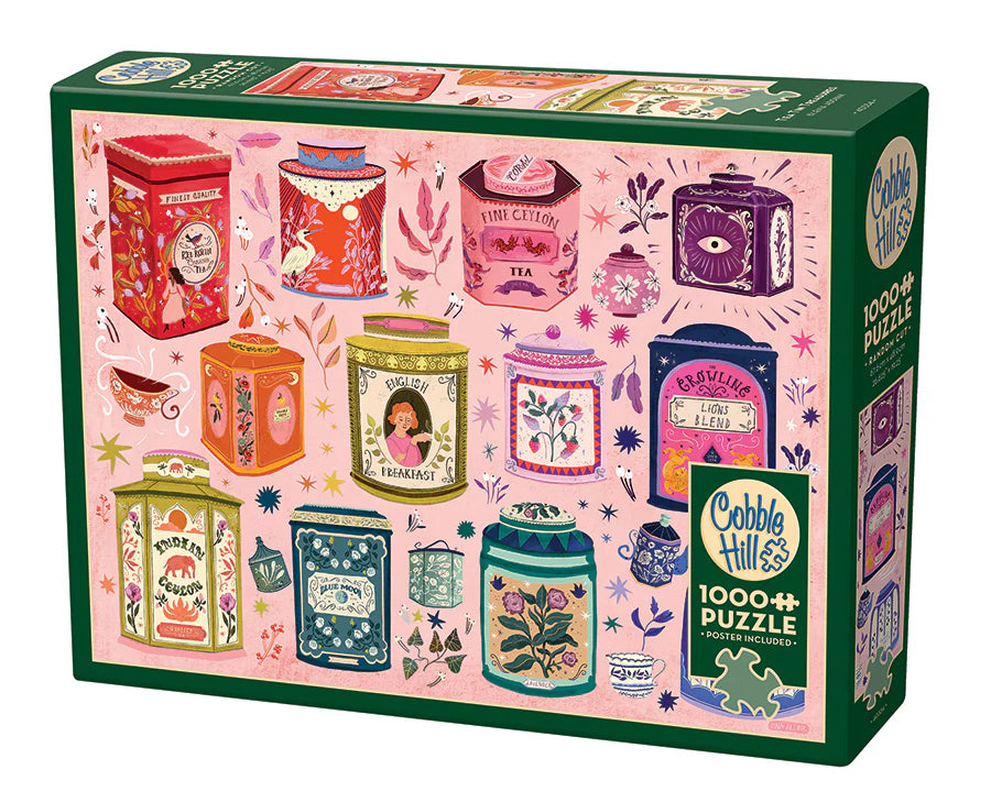 COBBLE HILL Tea Tin Treasures |1000 Piece