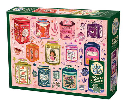COBBLE HILL Tea Tin Treasures |1000 Piece