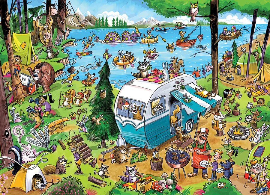 COBBLE HILL DoodleTown: Call of the Wild | 1000 Piece