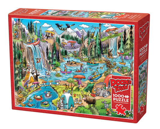 COBBLE HILL DoodleTown: Portage Pandemonium | 1000 Piece