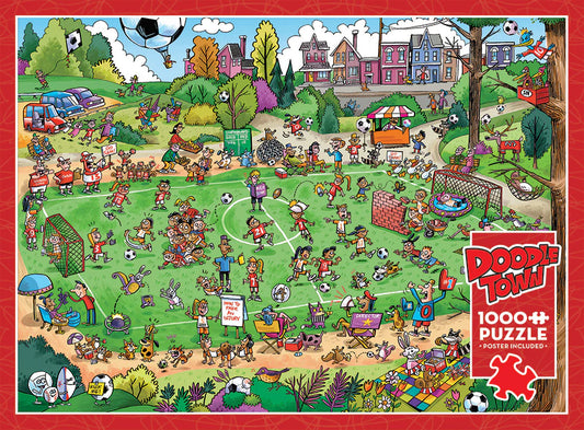 COBBLE HILL DoodleTown: Offside Antics | 1000 Piece