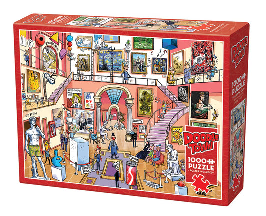 COBBLE HILL Doodletown: Museum Mischief | 1000 Piece