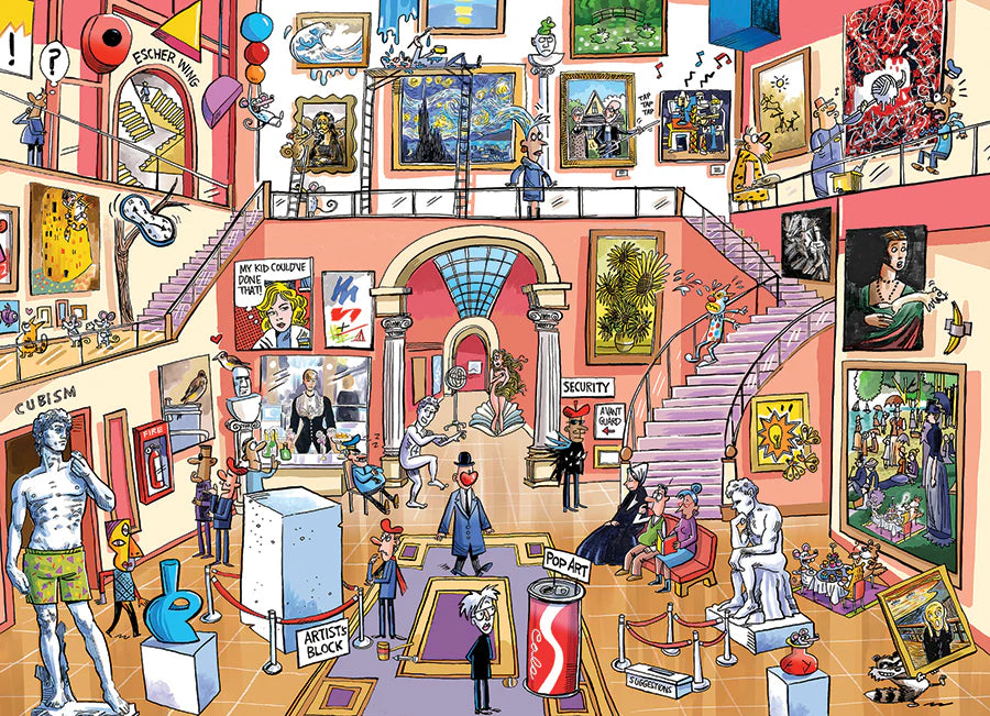 COBBLE HILL Doodletown: Museum Mischief | 1000 Piece
