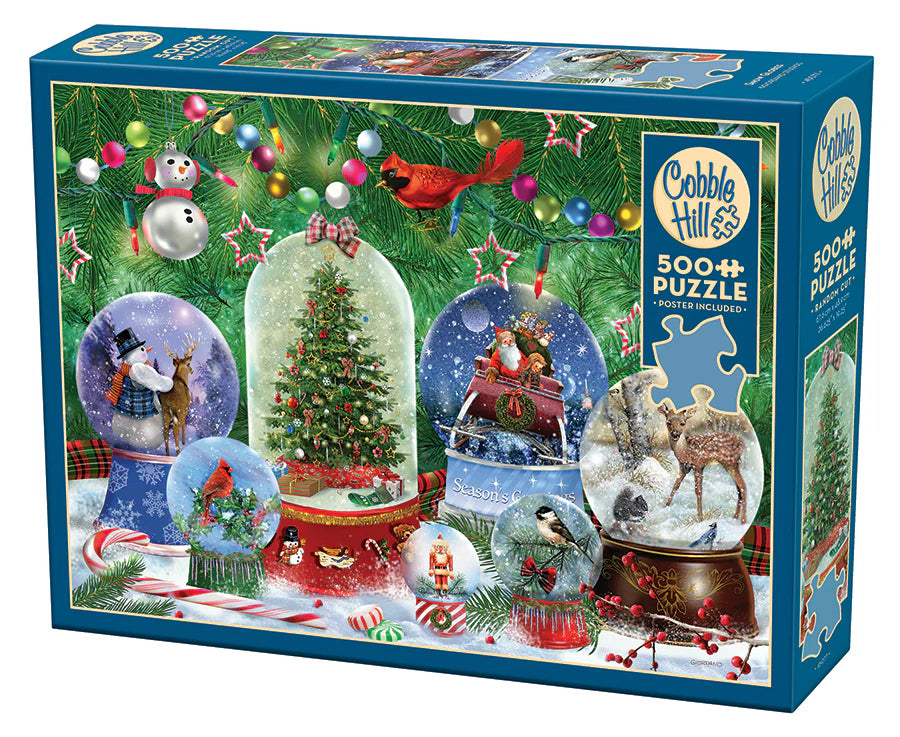 COBBLE HILL Snow Globes | 500 Piece