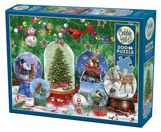 COBBLE HILL Snow Globes | 500 Piece