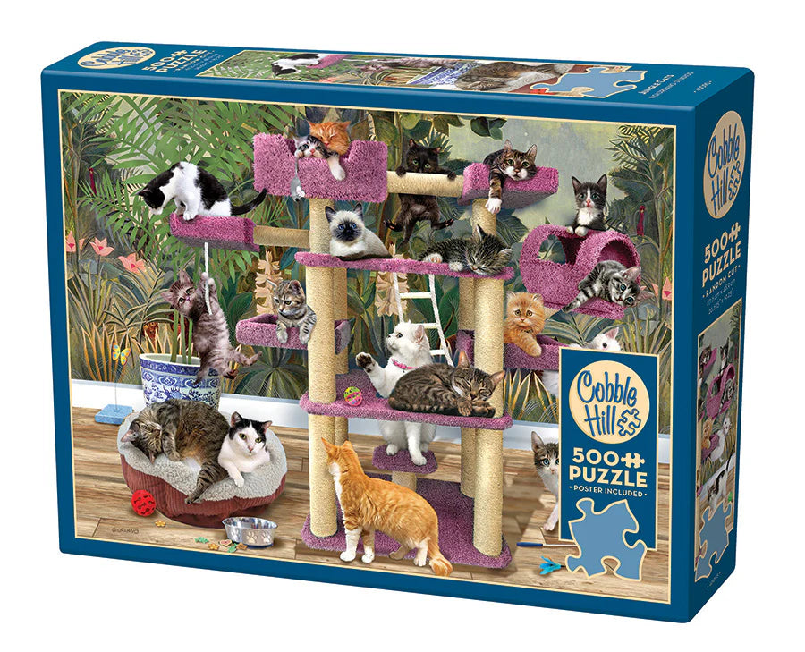 COBBLE HILL Jungle Cats | 500 Piece