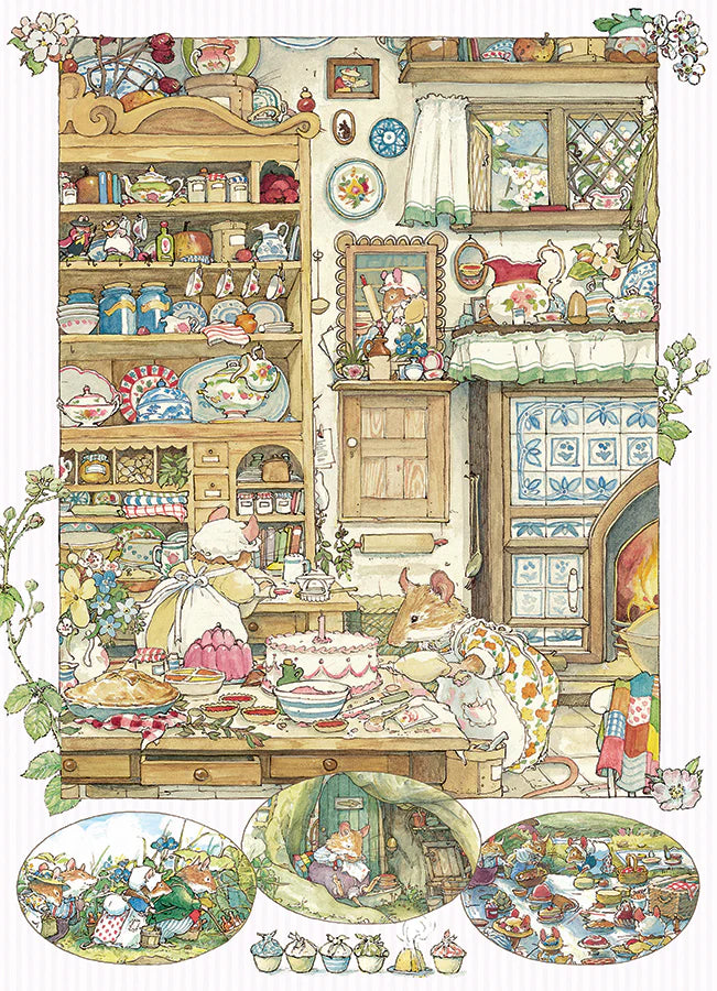 COBBLE HILL Brambly Hedge Picnic Preparations | 500 Piece