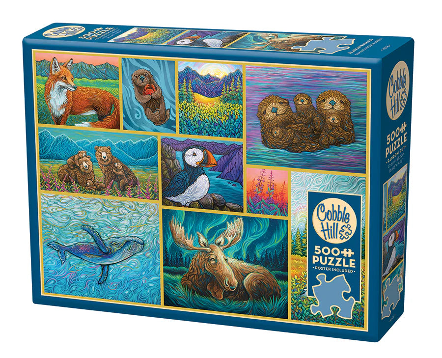 COBBLE HILL Alaskan Animals | 500 Piece