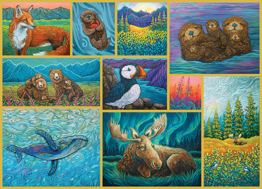 COBBLE HILL Alaskan Animals | 500 Piece
