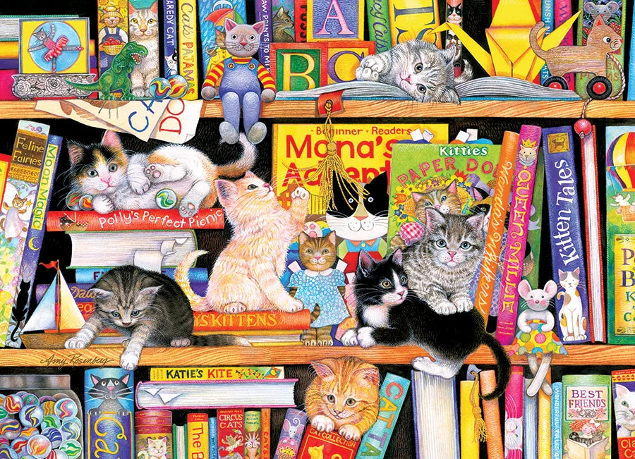 COBBLE HILL, Storytime Kittens (Family) | Family Pieces 350
