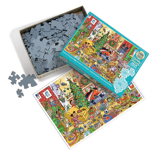 COBBLE HILL Catching Santa (Family) | Family Pieces 350