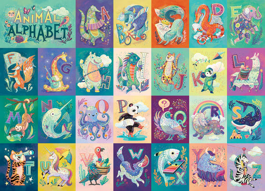 COBBLE HILL Animal Alphabet (Family) | Family Pieces 350
