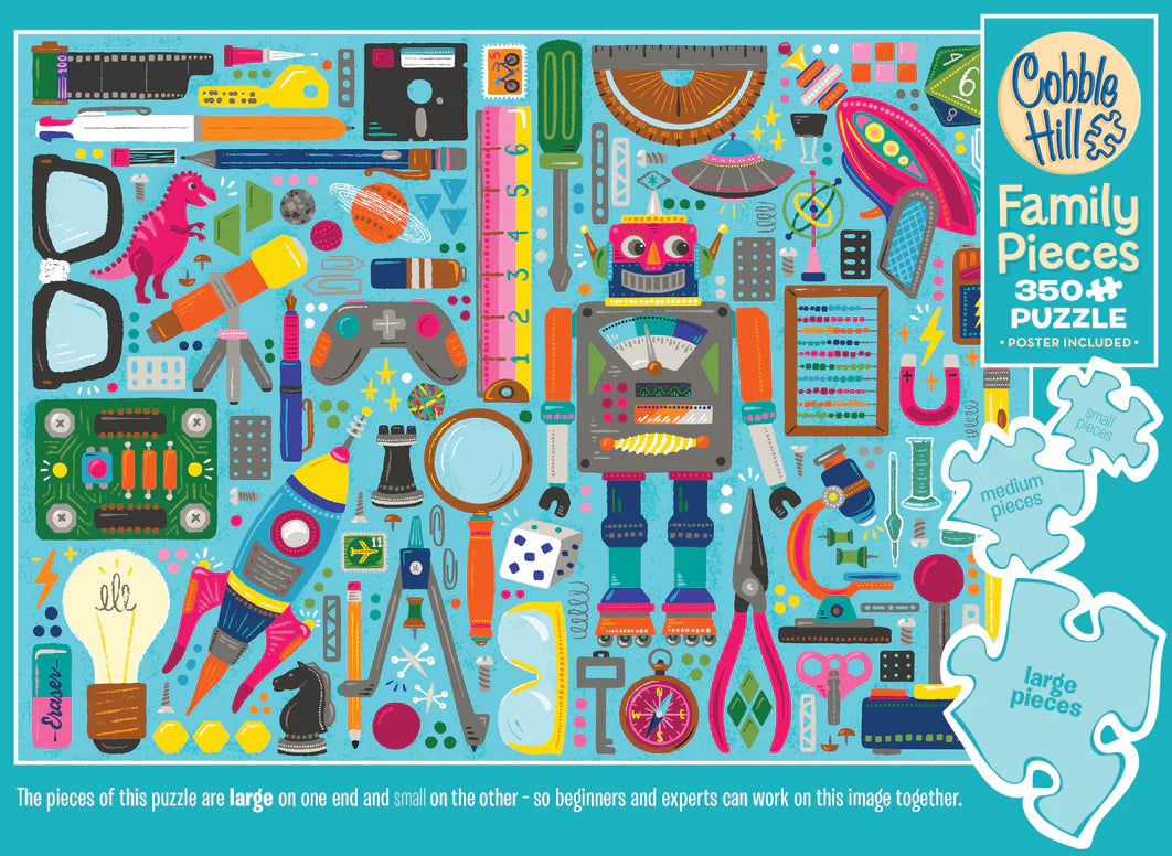 COBBLE HILL Nerdy Junk Drawer (Family) | Family Pieces 350