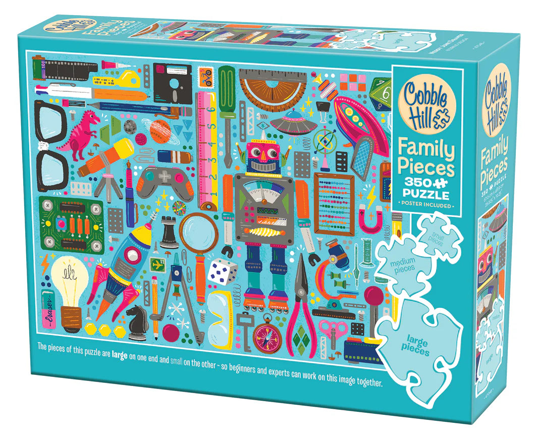 COBBLE HILL Nerdy Junk Drawer (Family) | Family Pieces 350