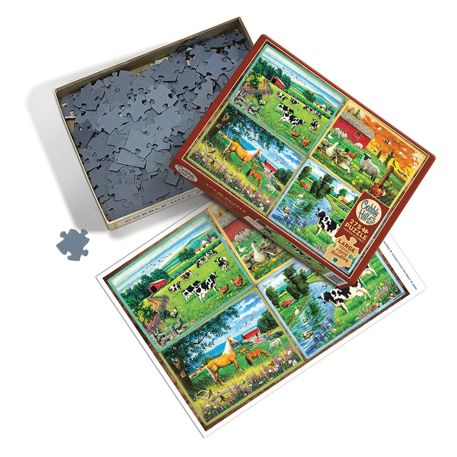 COBBLE HILL Country Friends | Easy Handling 275 Piece