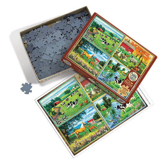 COBBLE HILL Country Friends | Easy Handling 275 Piece