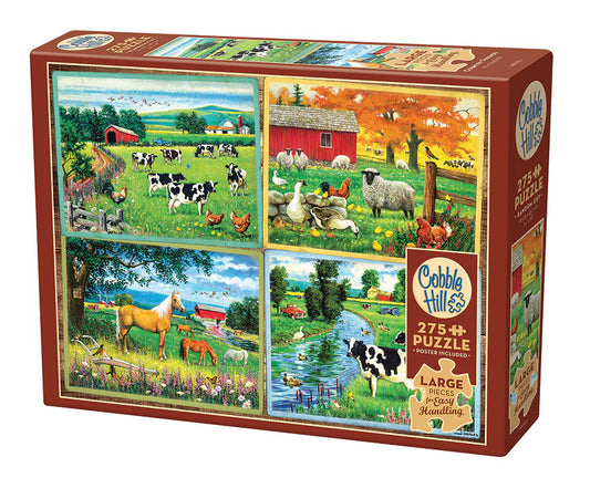 COBBLE HILL Country Friends | Easy Handling 275 Piece
