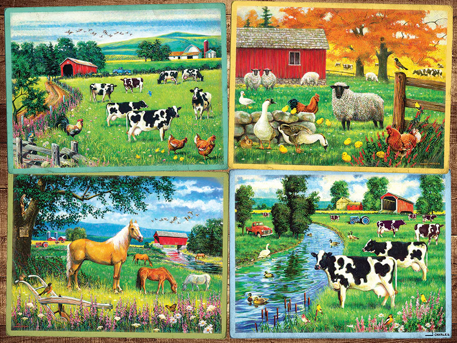COBBLE HILL Country Friends | Easy Handling 275 Piece