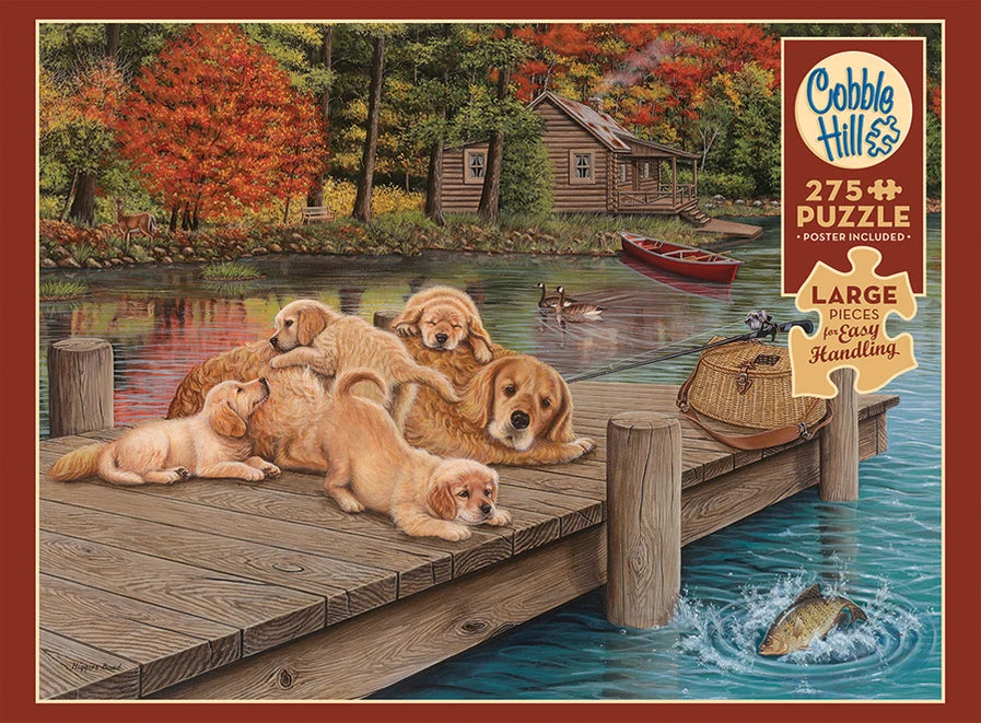 COBBLE HILL Lazy Day on the Dock | Easy Handling 275 Piece