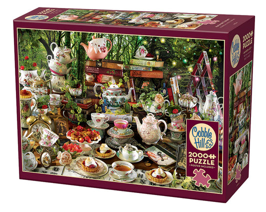 COBBLE HILL Mad Hatter's Tea Party | 2000 Piece