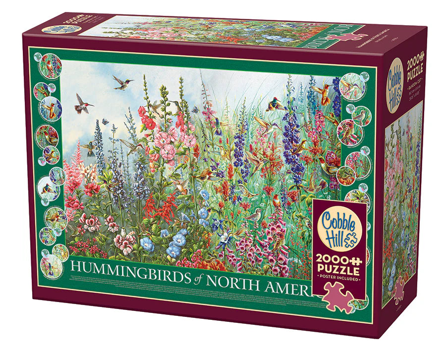 COBBLE HILL Hummingbirds of North America | 2000 Piece