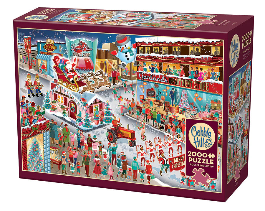 COBBLE HILL Santa's Parade | 2000 Piece