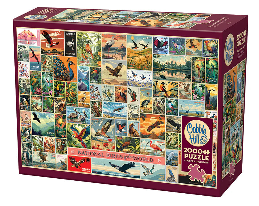 COBBLE HILL National Birds of the World | 2000 Piece