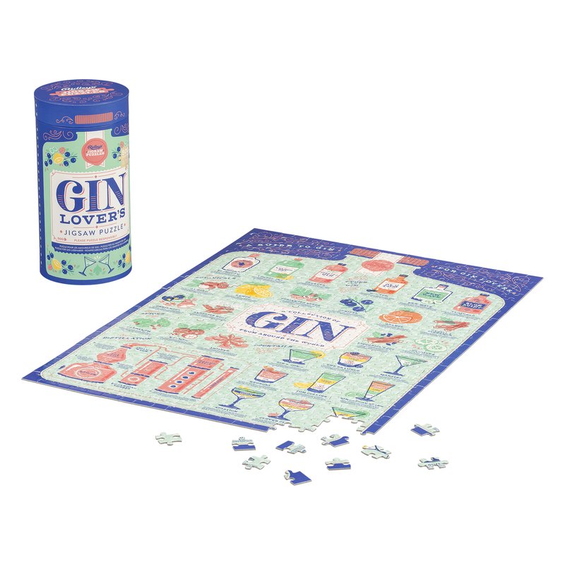 RIDELY'S Gin Lover's 500 Piece Jigsaw Puzzle