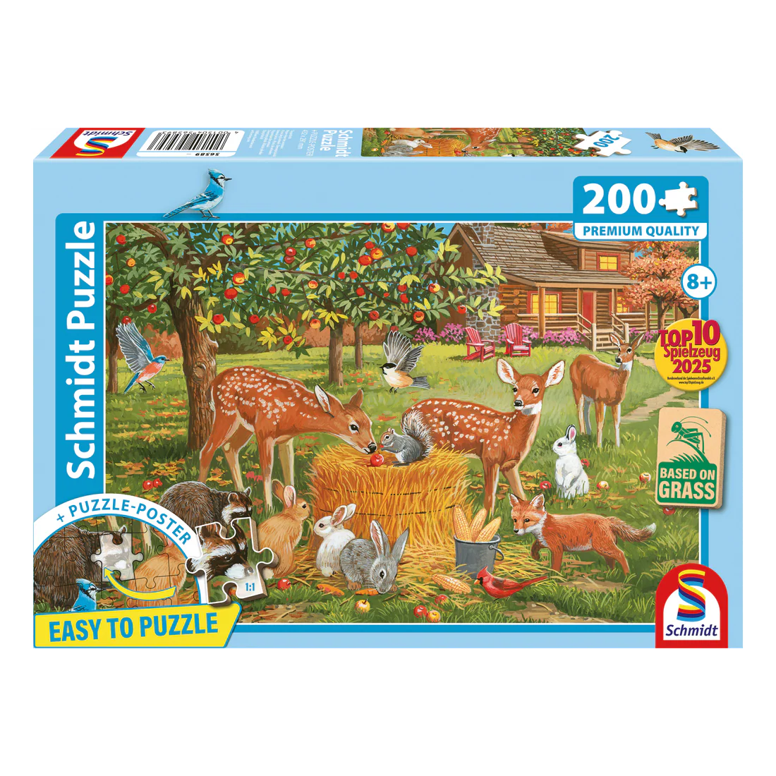 SCHMIDT ANIMAL PICNIC 200pcs