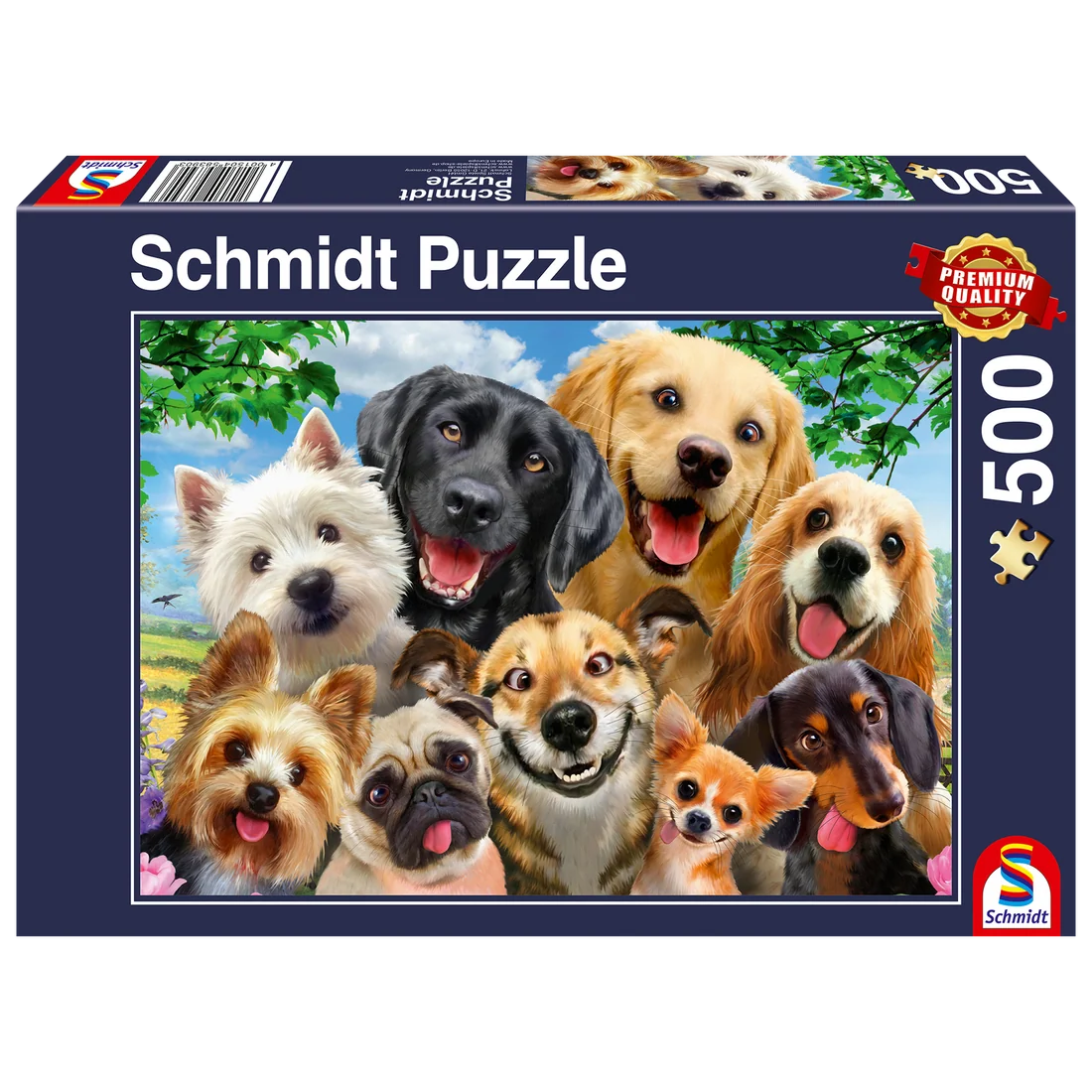 SCHMIDT DOG SELFIE 500pcs