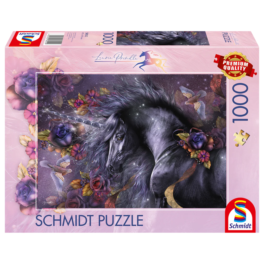 SCHMIDT LAURIE PRINDLE - BLUE ROSE 1000 PCS