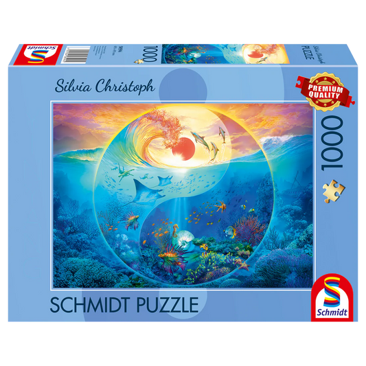 SCHMIDT YIN & YANG IN THE KINGDOM OF MARINE ANIMALS 1000 PCS