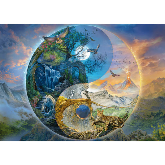 SCHMIDT YIN & YANG MOUNTAIN WORLDS 1000 PCS