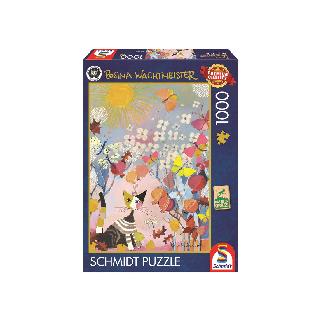 SCHMIDT ROSINA WACHTMEISTER, STRIPED KITTEN 1000 PCS