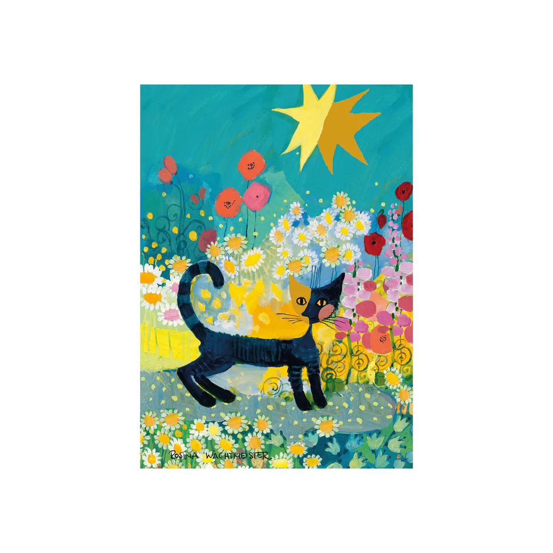 SCHMIDT ROSINA WACHTMEISTER, CAT IN A SEA OF BLOSSOM 1000 PCS
