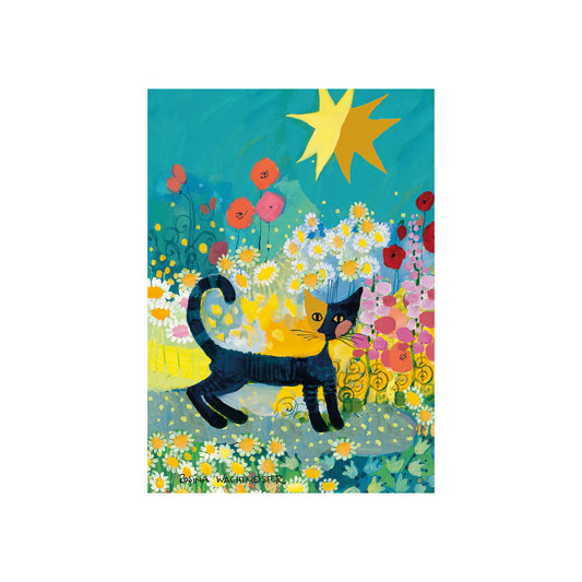 SCHMIDT ROSINA WACHTMEISTER, CAT IN A SEA OF BLOSSOM 1000 PCS